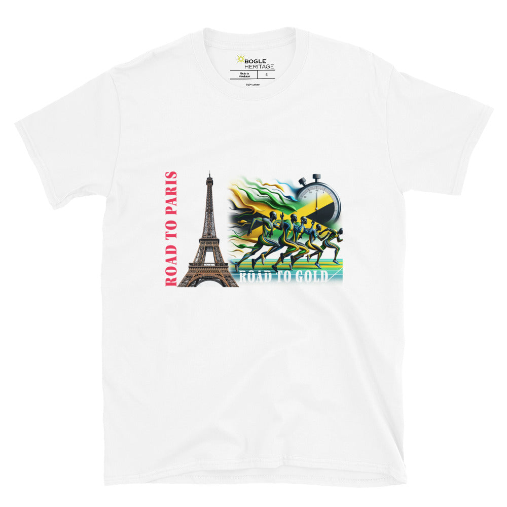 Short-Sleeve Unisex TEAM JAMAICA RELAY T-Shirt