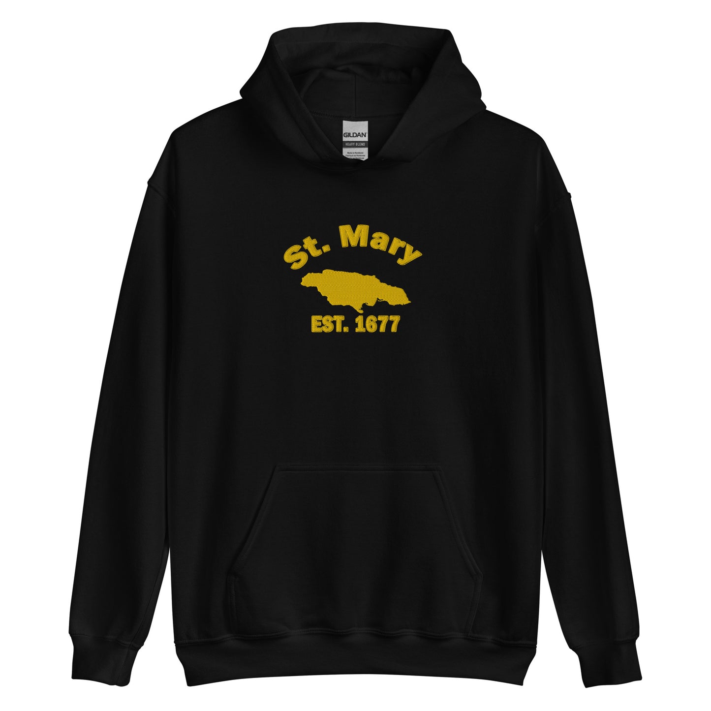 Unisex ST. MARY JAMAICA EMBROIDERED Sunshine Hoodie