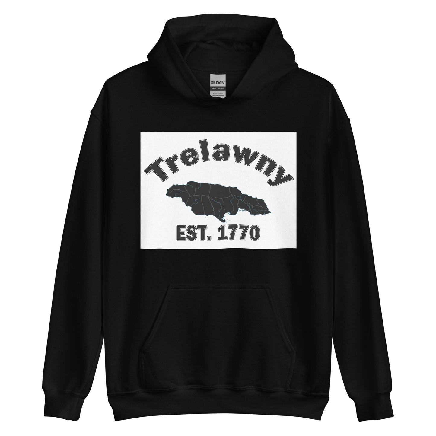 Unisex TRELAWNY JAMAICA ESTABLISHED Block Hoodie