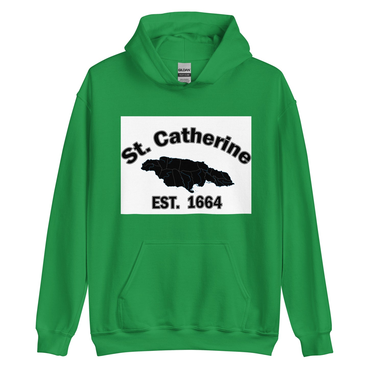 Unisex ST. CATHERINE JAMAICA ESTABLISHED Block Hoodie