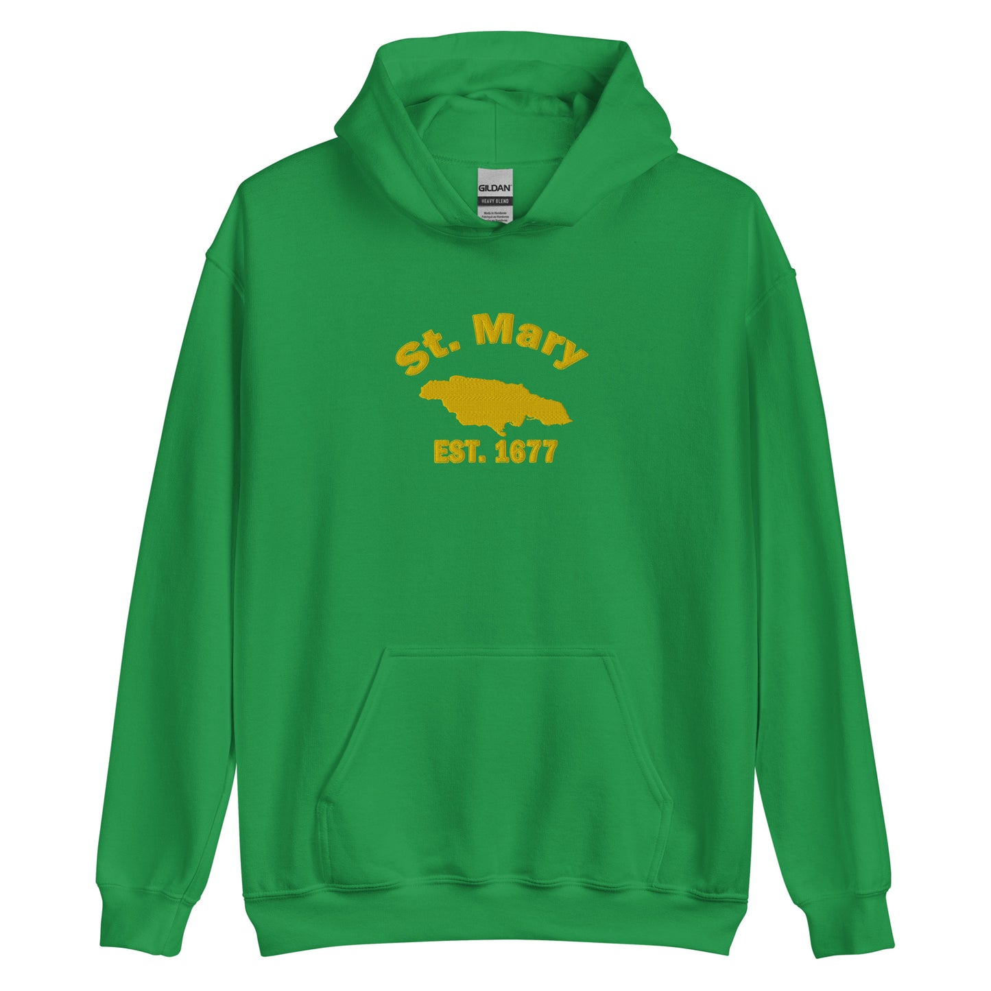 Unisex ST. MARY JAMAICA EMBROIDERED Sunshine Hoodie