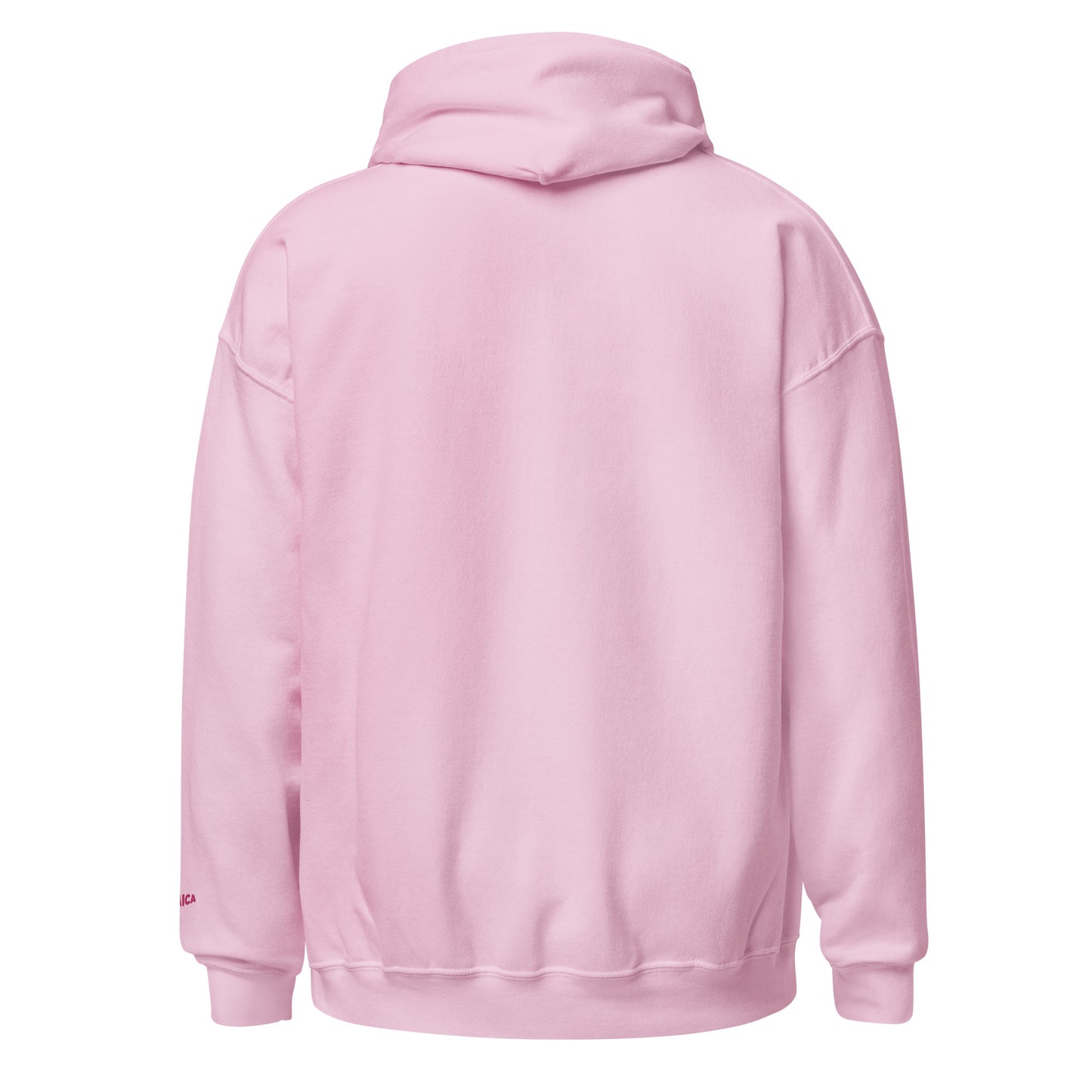 Classic Pink JAMAICA Embroidered Unisex Hoodie