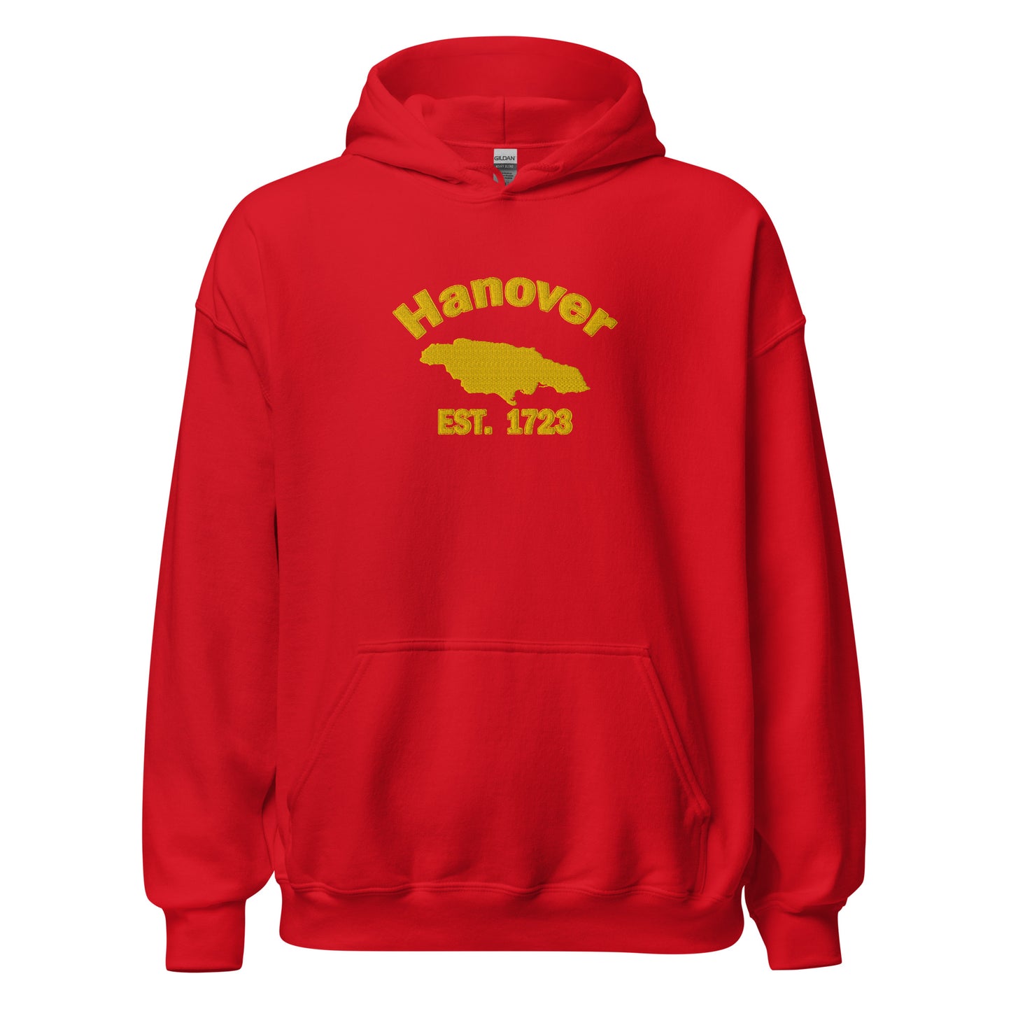 Unisex HANOVER JAMAICA EMBROIDERED Sunshine Hoodie