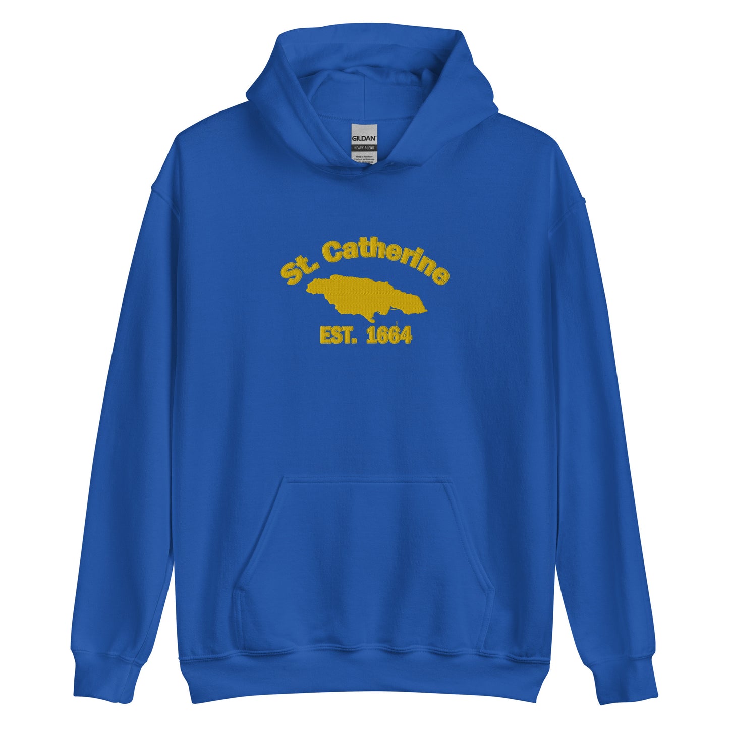 Unisex ST. CATHERINE JAMAICA Embroidered Sunshine Hoodie