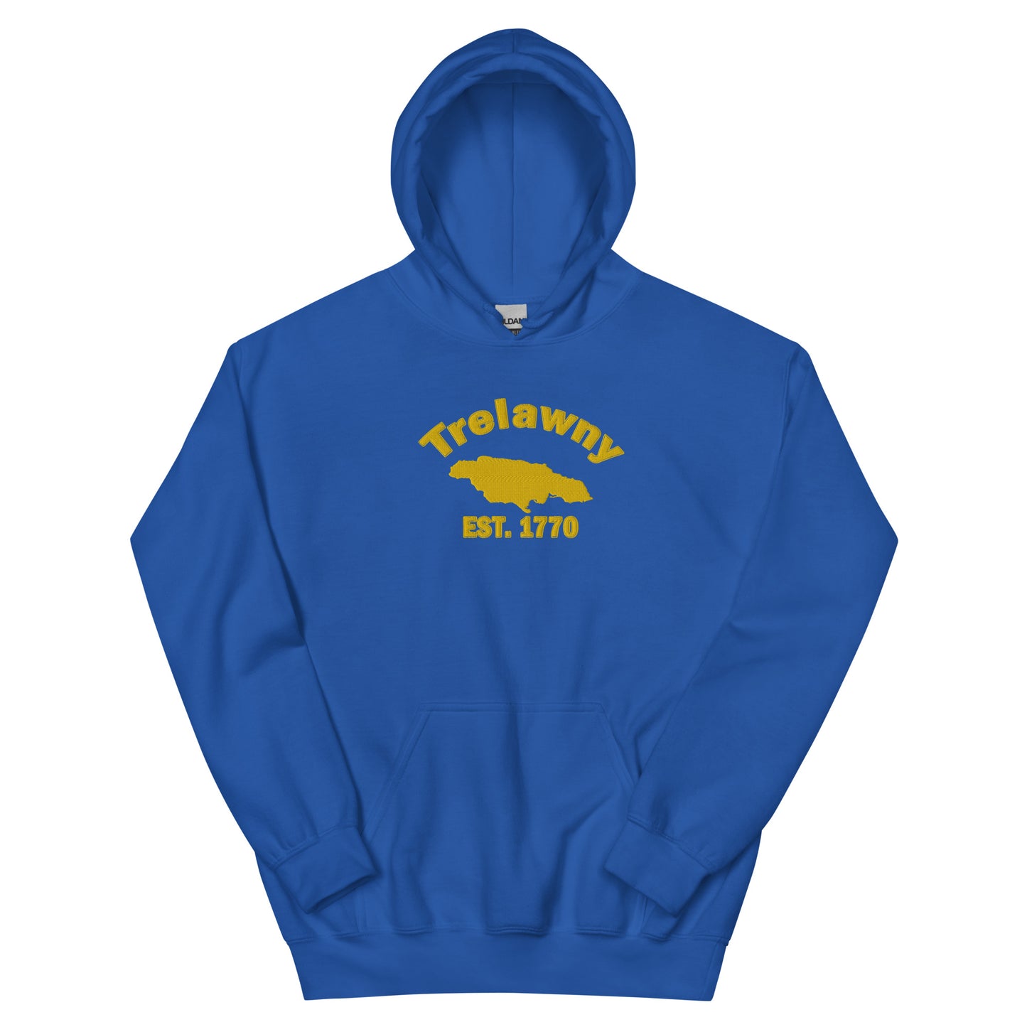 Unisex TRELAWNY JAMAICA EMBROIDERED Sunshine Hoodie