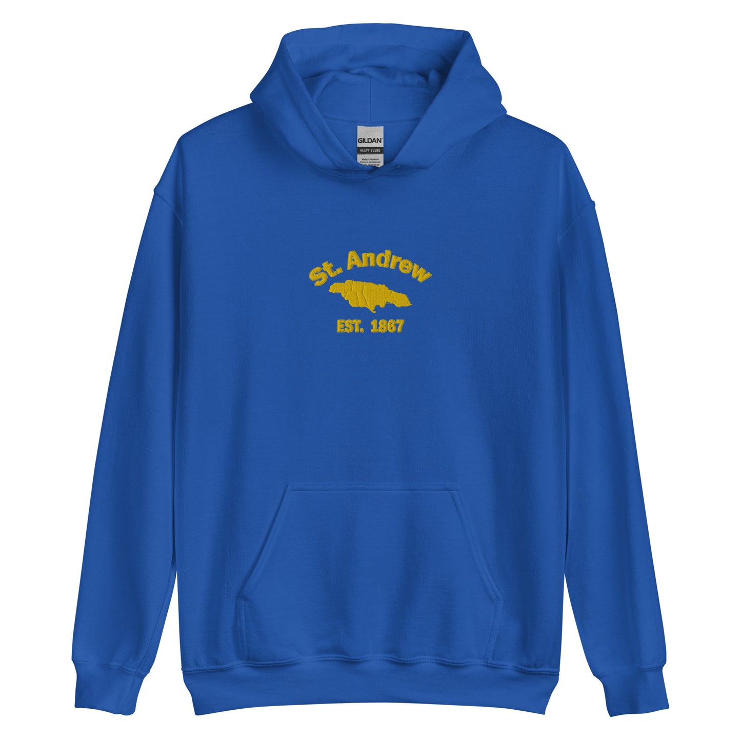 Unisex ST. ANDREW JAMAICA EMBROIDERED Sunshine Hoodie