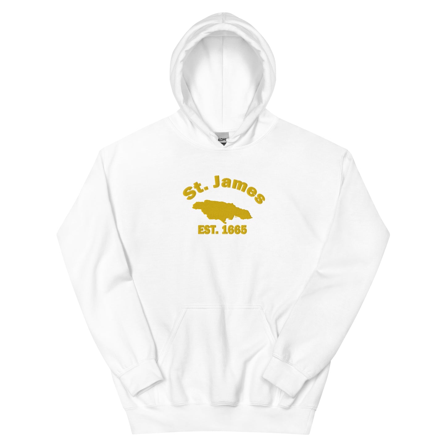 Unisex ST. JAMES JAMAICA EMBROIDERED Sunshine Hoodie