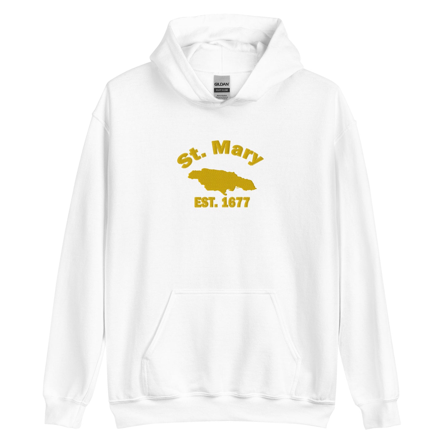 Unisex ST. MARY JAMAICA EMBROIDERED Sunshine Hoodie