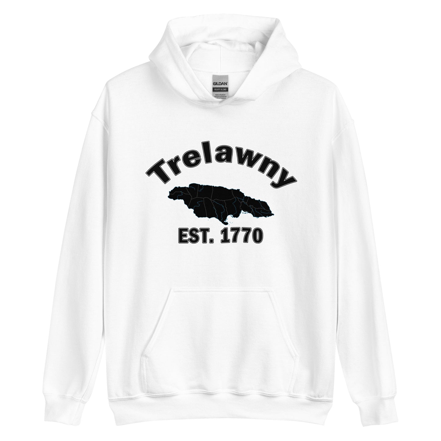 Unisex TRELAWNY JAMAICA ESTABLISHED Block Hoodie