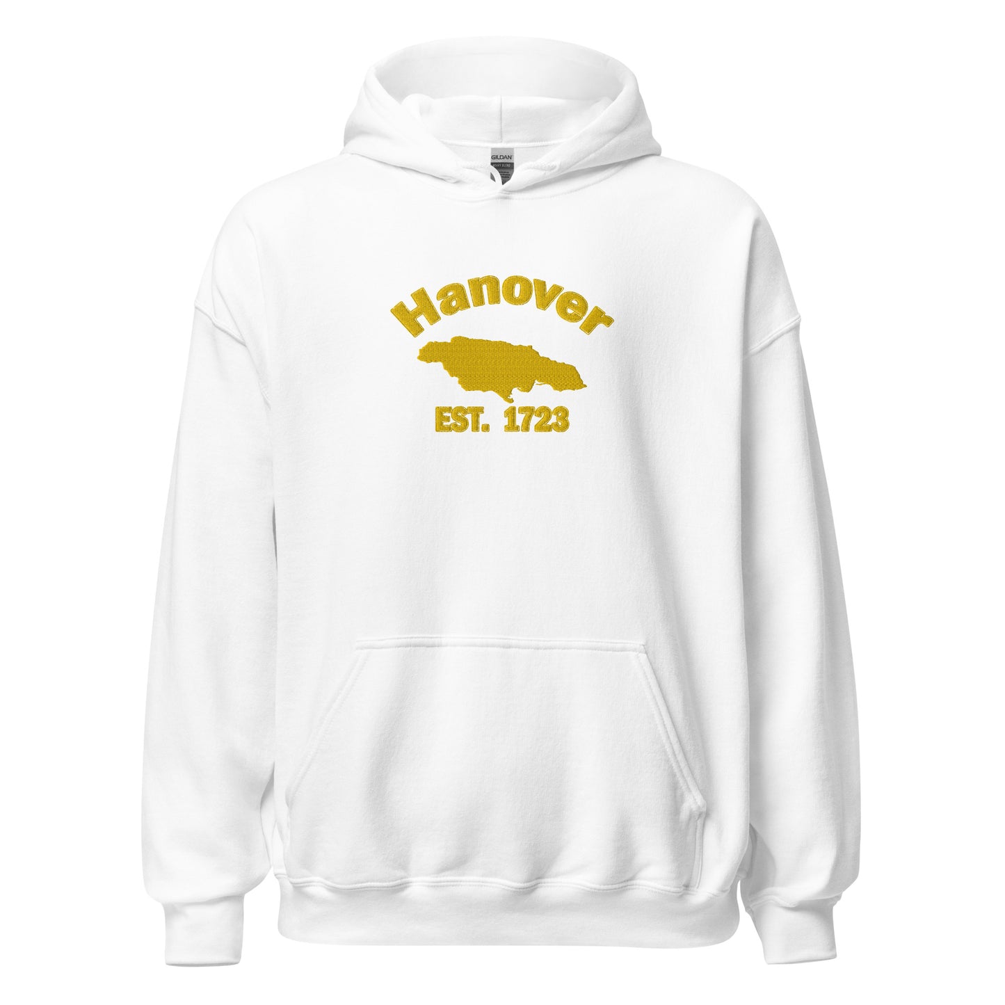 Unisex HANOVER JAMAICA EMBROIDERED Sunshine Hoodie