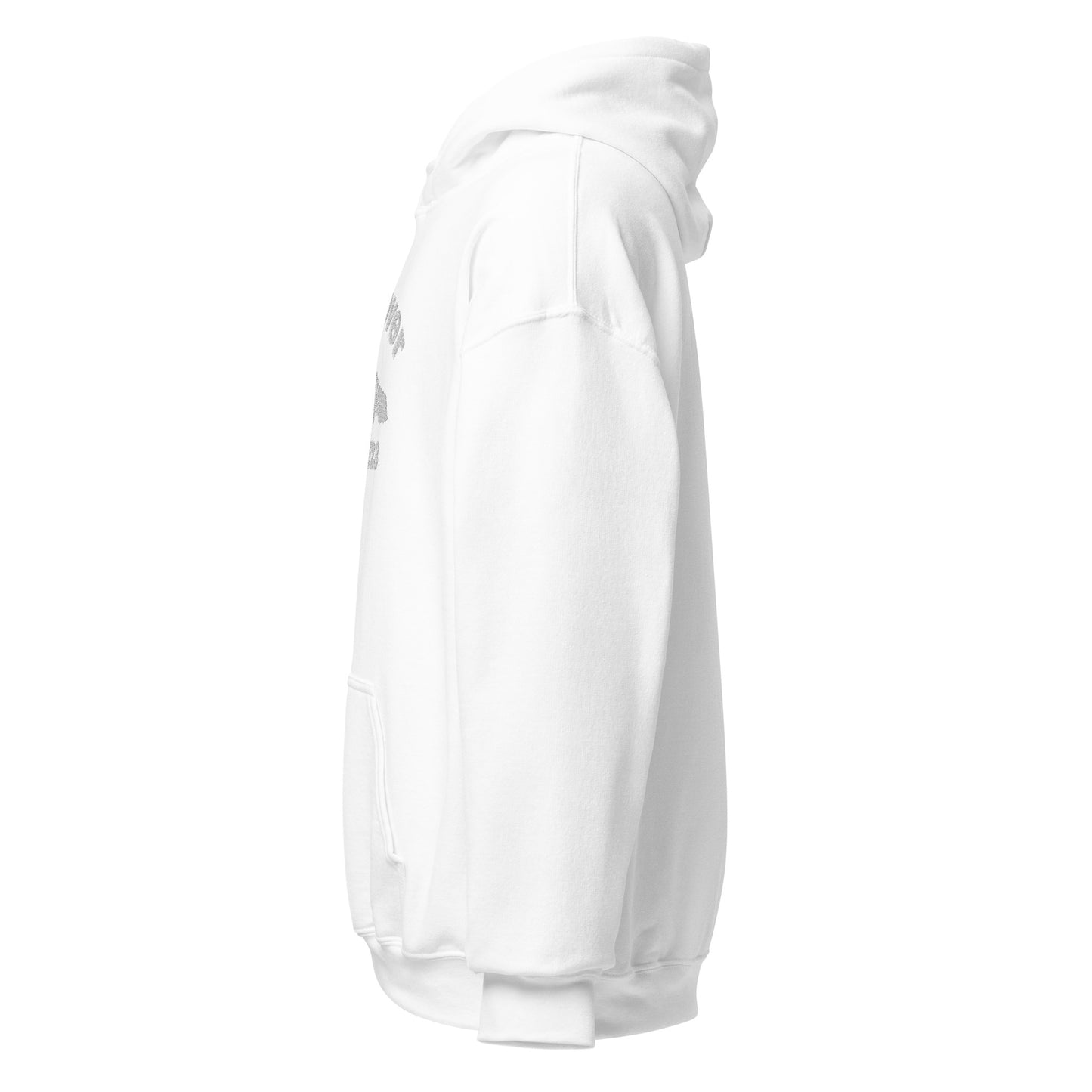 Unisex HANOVER JAMAICA WHITE EMBROIDERED Hoodie