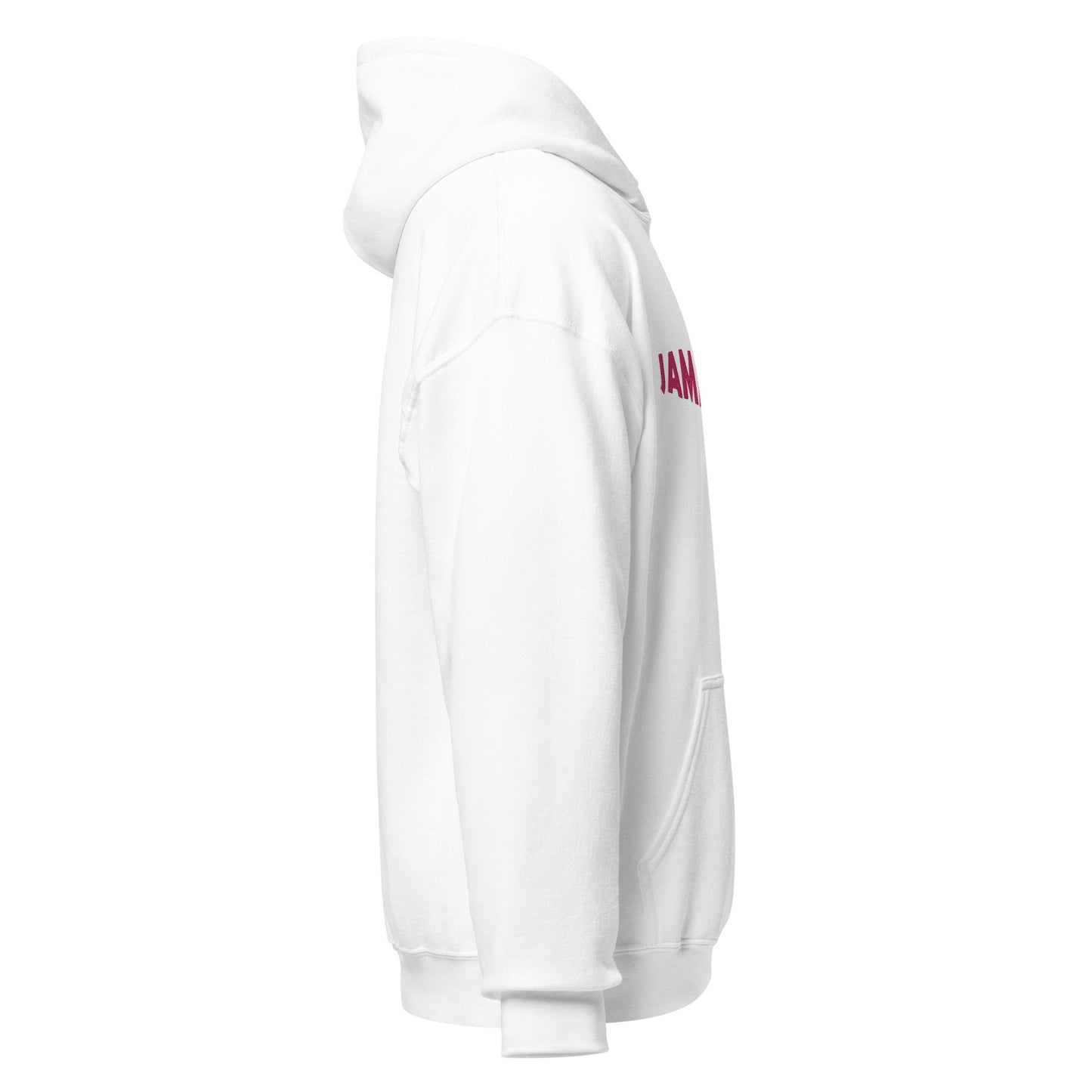 Classic Pink JAMAICA Embroidered Unisex Hoodie