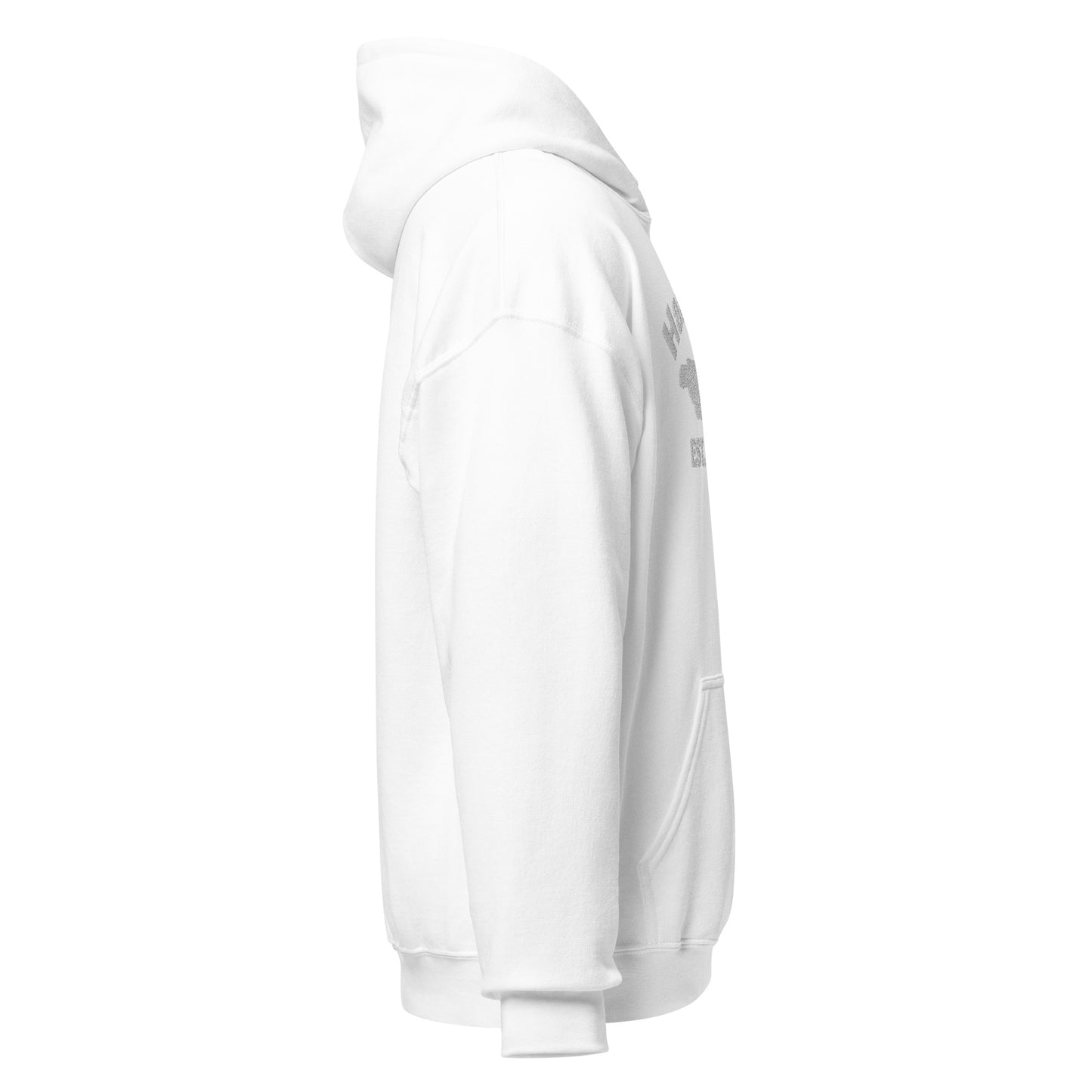 Unisex HANOVER JAMAICA WHITE EMBROIDERED Hoodie